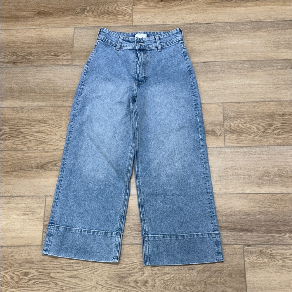H&M Light Blue Flare Jeans